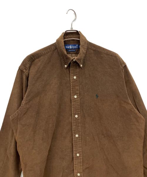 RALPH LAUREN（ラルフローレン）RALPH LAUREN (ラルフローレン) 長袖シャツ ブラウン サイズ:Lの古着・服飾アイテム