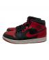NIKE (ナイキ) ハイカットスニーカー レッド×ブラック サイズ:28.5cm：12000円