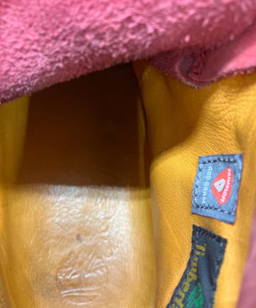 Timberland（ティンバーランド）Timberland (ティンバーランド) ショートブーツ レッド サイズ: 9.5Wの古着・服飾アイテム