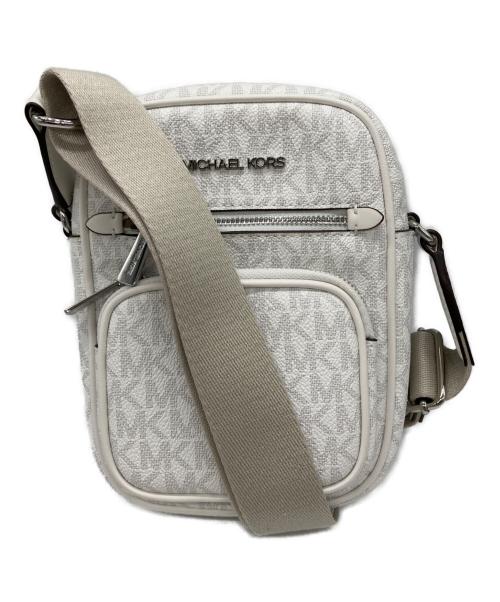 MICHAEL KORS（マイケルコース）MICHAEL KORS (マイケルコース) ミニショルダーバッグ ホワイトの古着・服飾アイテム