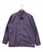 BLUCO WORK GARMENTブルコ ワーク ガーメント）の古着「シャツジャケット」｜パープル