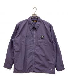 BLUCO WORK GARMENT（ブルコ ワーク ガーメント）の古着「シャツジャケット」｜パープル