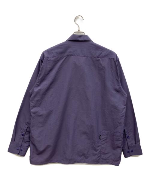 BLUCO WORK GARMENT（ブルコ ワーク ガーメント）BLUCO WORK GARMENT (ブルコ ワーク ガーメント) シャツジャケット パープル サイズ:Lの古着・服飾アイテム