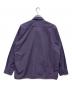 BLUCO WORK GARMENT (ブルコ ワーク ガーメント) シャツジャケット パープル サイズ:L：5000円