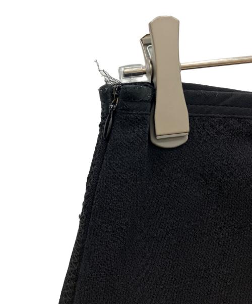 PRADA（プラダ）PRADA (プラダ) ミディスカート ブラック サイズ:42の古着・服飾アイテム