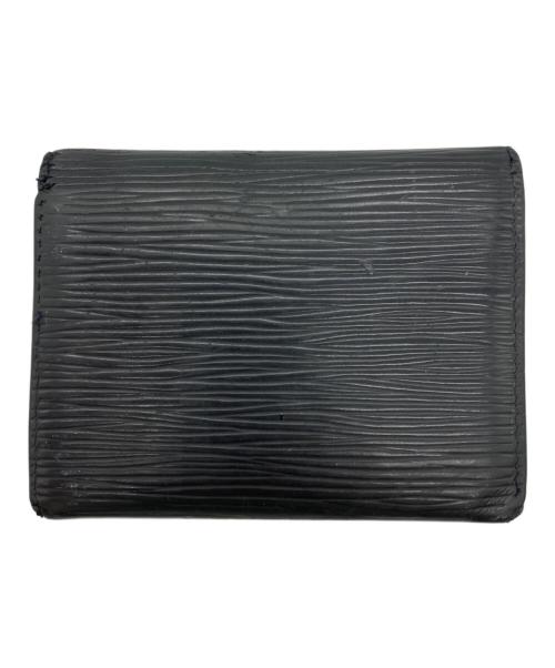 LOUIS VUITTON（ルイ ヴィトン）LOUIS VUITTON (ルイ ヴィトン) カードケース ブラックの古着・服飾アイテム