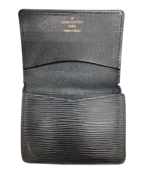 LOUIS VUITTON（ルイ ヴィトン）LOUIS VUITTON (ルイ ヴィトン) カードケース ブラックの古着・服飾アイテム