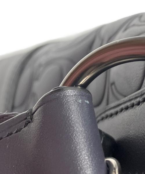COACH（コーチ）COACH (コーチ) 2WAYバッグ ブラックの古着・服飾アイテム