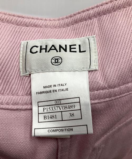 CHANEL（シャネル）CHANEL (シャネル) ラップスカート ピンク サイズ:38の古着・服飾アイテム