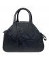 Vivienne Westwood (ヴィヴィアンウエストウッド) レザーハンドバッグ ブラック：20000円