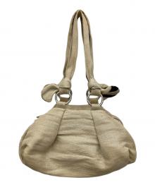 Vivienne Westwood（ヴィヴィアンウエストウッド）の古着「ハンドバッグ」｜ベージュ