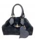 Vivienne Westwood accessories（ヴィヴィアン ウエストウッド アクセサリー）の古着「レザー切替ハンドバッグ」｜ブラック