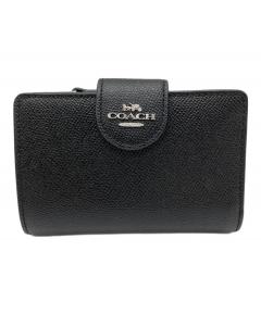 中古・古着通販】COACH (コーチ) 長財布 ブラック｜ブランド・古着通販