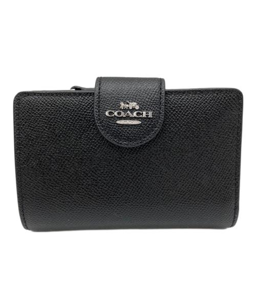 COACH（コーチ）COACH (コーチ) 2つ折り財布 ブラックの古着・服飾アイテム