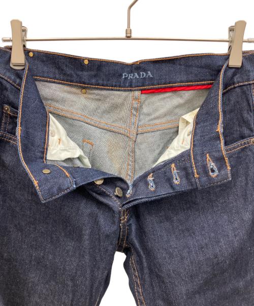 PRADA（プラダ）PRADA (プラダ) デニムパンツ インディゴ サイズ:76cmの古着・服飾アイテム