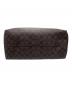 中古・古着 COACH (コーチ) トートバッグ ブラウン×レッド：13000円