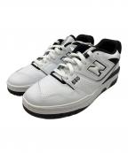NEW BALANCEニューバランス）の古着「ローカットスニーカー」｜ホワイト×ブラック