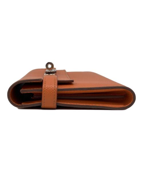 HERMES（エルメス）HERMES (エルメス) 長財布 オレンジの古着・服飾アイテム