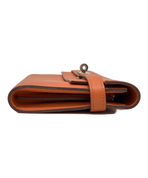 HERMES（エルメス）HERMES (エルメス) 長財布 オレンジの古着・服飾アイテム