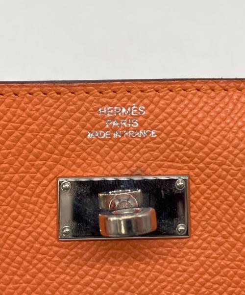 HERMES（エルメス）HERMES (エルメス) 長財布 オレンジの古着・服飾アイテム