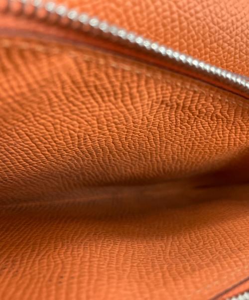 HERMES（エルメス）HERMES (エルメス) 長財布 オレンジの古着・服飾アイテム