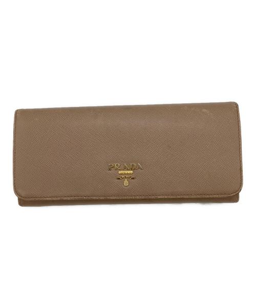 PRADA（プラダ）PRADA (プラダ) 長財布 ピンクの古着・服飾アイテム