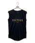 BALMAIN（バルマン）の古着「ノースリーブカットソー」｜ブラック
