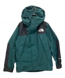 THE NORTH FACE（ザ ノース フェイス）の古着「マウンテンパーカー」｜グリーン×ブラック