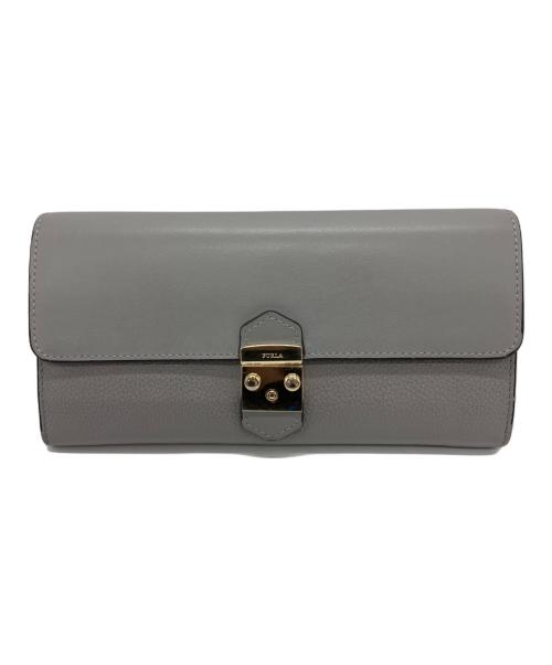 FURLA（フルラ）FURLA (フルラ) 2つ折り財布 グレーの古着・服飾アイテム