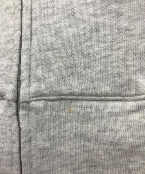 BURBERRY BLACK LABEL（バーバリーブラックレーベル）BURBERRY BLACK LABEL (バーバリーブラックレーベル) 半袖ジップパーカー グレー サイズ:2の古着・服飾アイテム