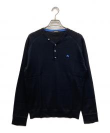 BURBERRY BLACK LABEL（バーバリーブラックレーベル）の古着「薄手カーディガン」｜ブラック
