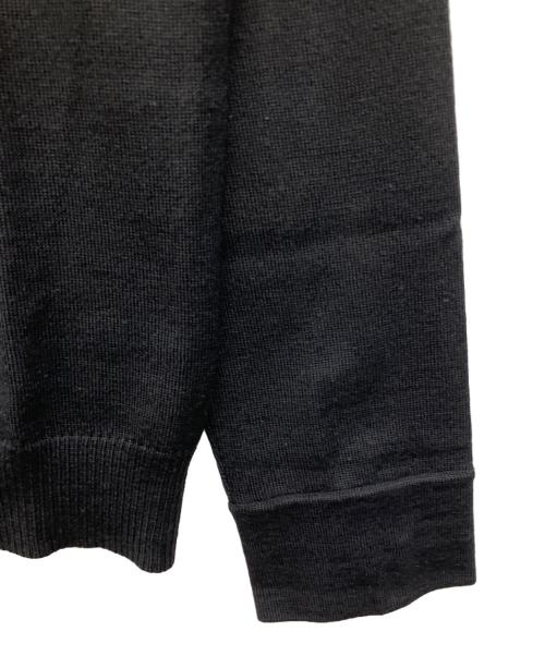 BURBERRY BLACK LABEL（バーバリーブラックレーベル）BURBERRY BLACK LABEL (バーバリーブラックレーベル) 薄手カーディガン ブラック サイズ:2の古着・服飾アイテム