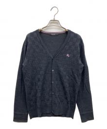 BURBERRY BLACK LABEL（バーバリーブラックレーベル）の古着「薄手カーディガン」｜グレー