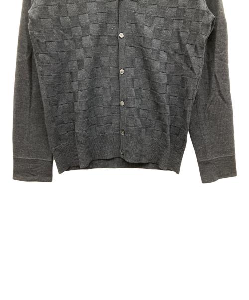 BURBERRY BLACK LABEL（バーバリーブラックレーベル）BURBERRY BLACK LABEL (バーバリーブラックレーベル) 薄手カーディガン グレー サイズ:2の古着・服飾アイテム