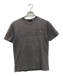 BURBERRY BLACK LABEL（バーバリーブラックレーベル）の古着「半袖カットソー」｜グレー