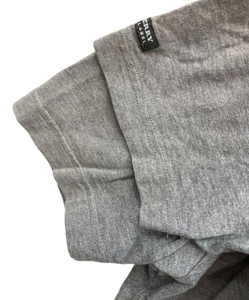 BURBERRY BLACK LABEL（バーバリーブラックレーベル）BURBERRY BLACK LABEL (バーバリーブラックレーベル) 半袖カットソー グレー サイズ:2の古着・服飾アイテム