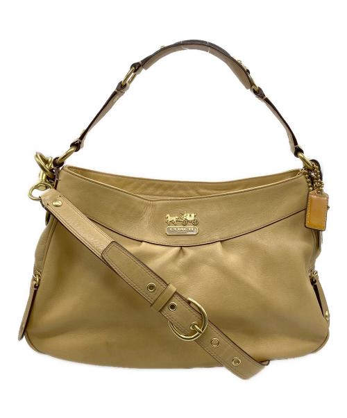 COACH（コーチ）COACH (コーチ) ショルダーバッグ ベージュの古着・服飾アイテム