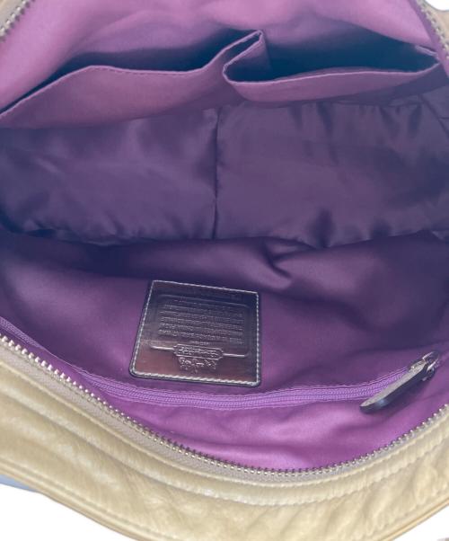 COACH（コーチ）COACH (コーチ) ショルダーバッグ ベージュの古着・服飾アイテム