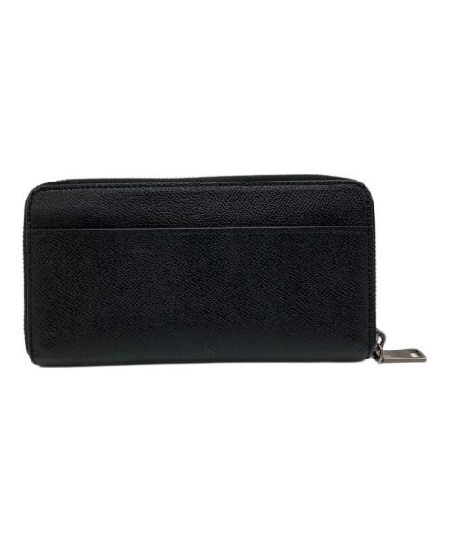COACH（コーチ）COACH (コーチ) ラウンドファスナー財布 ブラックの古着・服飾アイテム