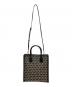 MICHAEL KORS (マイケルコース) 2WAYバッグ ブラック×ベージュ：7000円