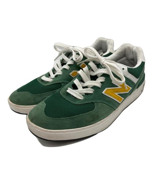 NEW BALANCE（ニューバランス）NEW BALANCE (ニューバランス) COMME des GARCONS JUNYA WATANABE MAN (コムデギャルソンジュンヤワタナベマン) スニーカー グリーン サイズ:26の古着・服飾アイテム