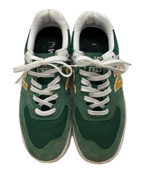 NEW BALANCE（ニューバランス）NEW BALANCE (ニューバランス) COMME des GARCONS JUNYA WATANABE MAN (コムデギャルソンジュンヤワタナベマン) スニーカー グリーン サイズ:26の古着・服飾アイテム