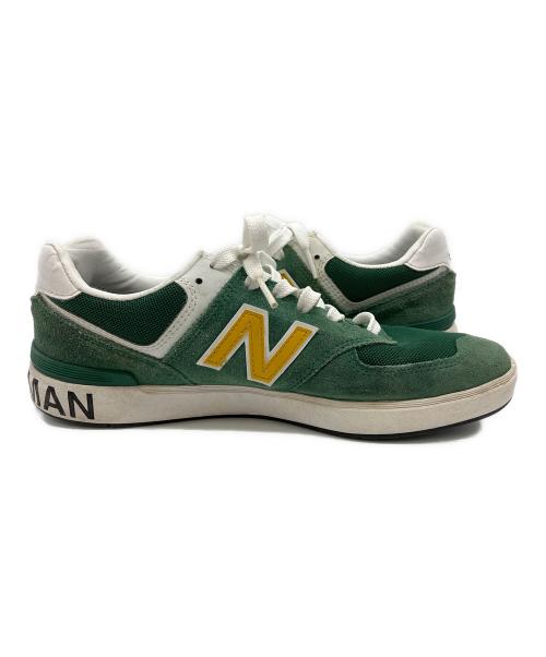 NEW BALANCE（ニューバランス）NEW BALANCE (ニューバランス) COMME des GARCONS JUNYA WATANABE MAN (コムデギャルソンジュンヤワタナベマン) スニーカー グリーン サイズ:26の古着・服飾アイテム