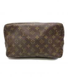 LOUIS VUITTON（ルイ ヴィトン）の古着「コスメポーチ」｜ブラウン