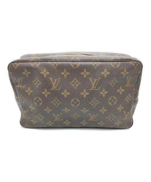 LOUIS VUITTON（ルイ ヴィトン）LOUIS VUITTON (ルイ ヴィトン) コスメポーチ ブラウンの古着・服飾アイテム