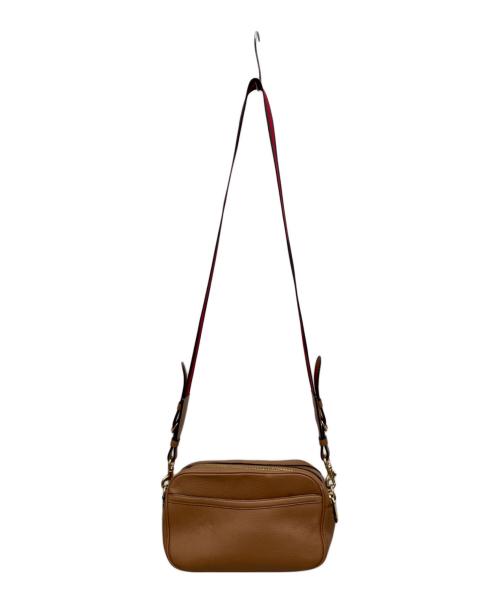 COACH（コーチ）COACH (コーチ) レザーショルダーバッグ ブラウンの古着・服飾アイテム