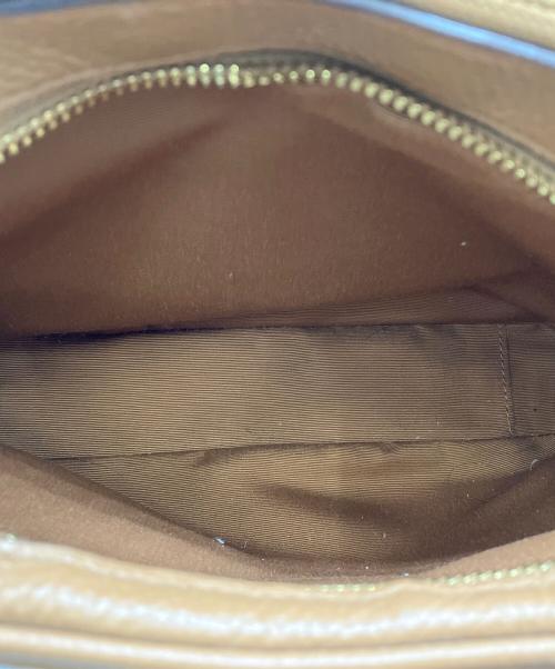 COACH（コーチ）COACH (コーチ) レザーショルダーバッグ ブラウンの古着・服飾アイテム