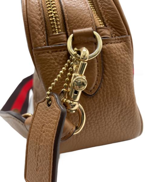 COACH（コーチ）COACH (コーチ) レザーショルダーバッグ ブラウンの古着・服飾アイテム