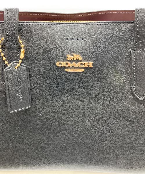 COACH（コーチ）COACH (コーチ) ミニアベニュー トートバッグ ブラックの古着・服飾アイテム