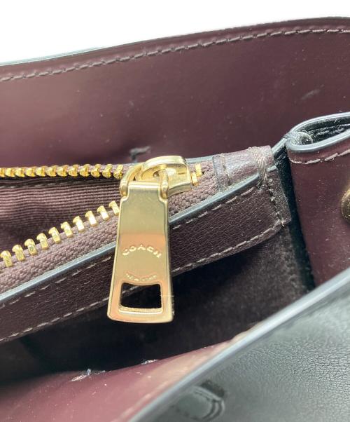 COACH（コーチ）COACH (コーチ) ミニアベニュー トートバッグ ブラックの古着・服飾アイテム